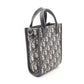 Dior Safari North-South Oblique Mini 2WAY Handbag Beige/Black canvas�leather 2ESWS017YKY 2101219824277