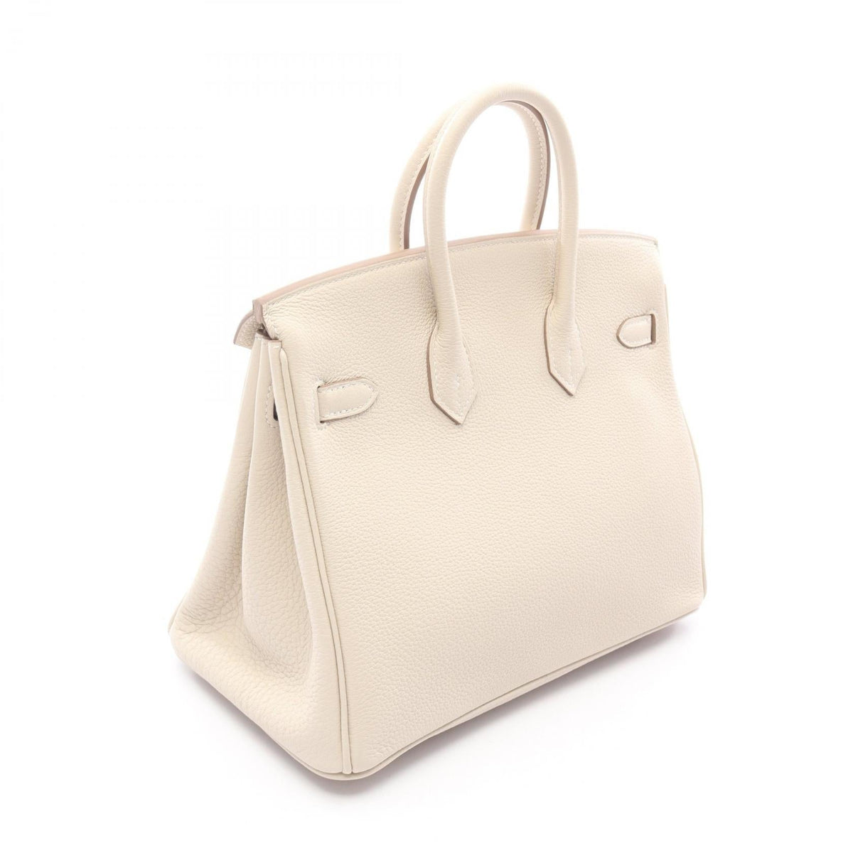 HERMES Birkin 25 HandbagCle Cle Beige Togo leather leather Togo leather 2101219741390