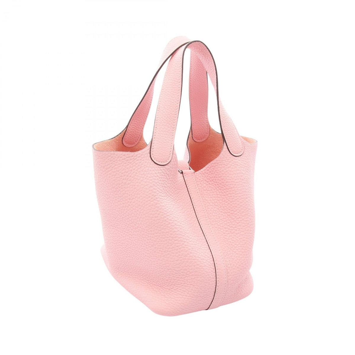 HERMES Picotin Lock PM HandbagRose sakura Rose sakura Pink Taurillon Clemence leather Taurillon Clemence 2101219742090