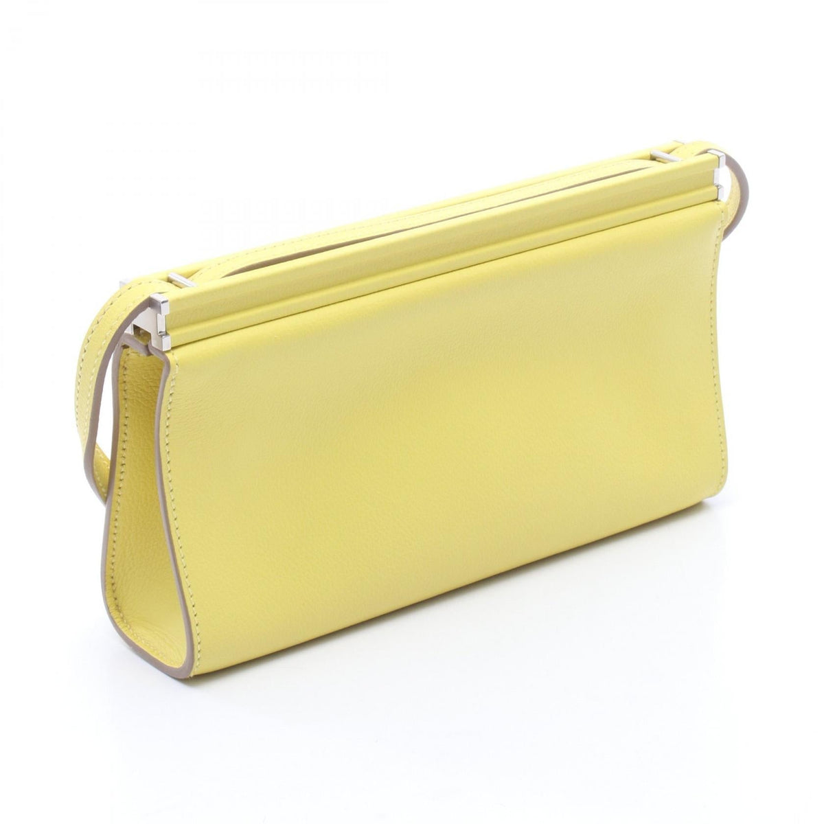 HERMES Click H 21 Shoulder BagLime Lime Yellow Evercolor leather leather Evercolor leather 2101219739069