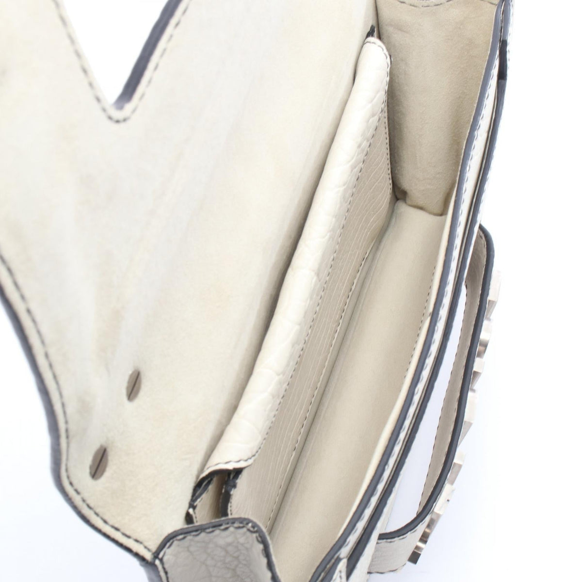 Dior Christian Dior mosaic logo Shoulder Bag Beige leather M9000VQAM 2101219739014
