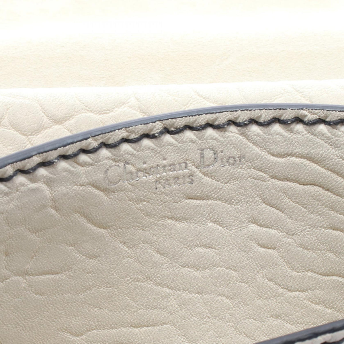 Dior Christian Dior mosaic logo Shoulder Bag Beige leather M9000VQAM 2101219739014