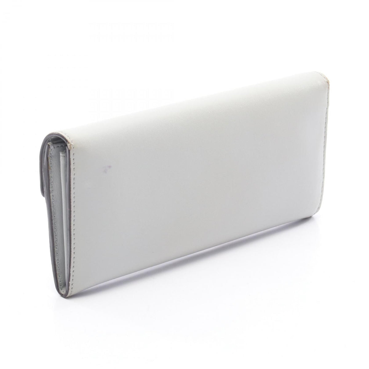 FENDI F is Bifoldpurse Gray leather 8M0251 2120900106287