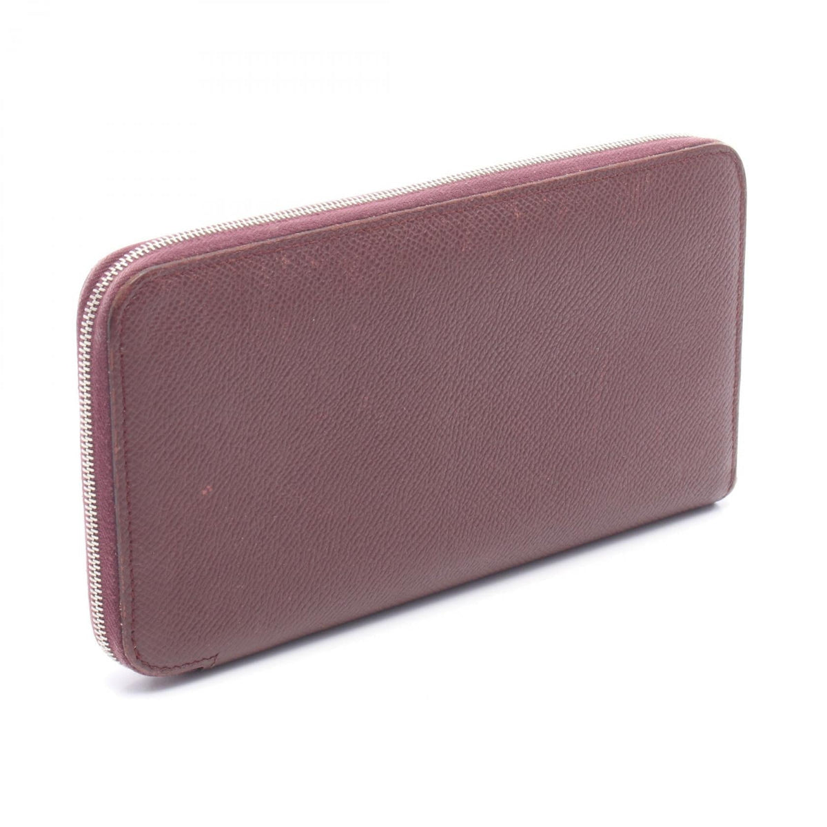 HERMES Azap long silk in Around long walletRouge H Rouge H Bordeaux Epsom leather Epsom 2104102492539
