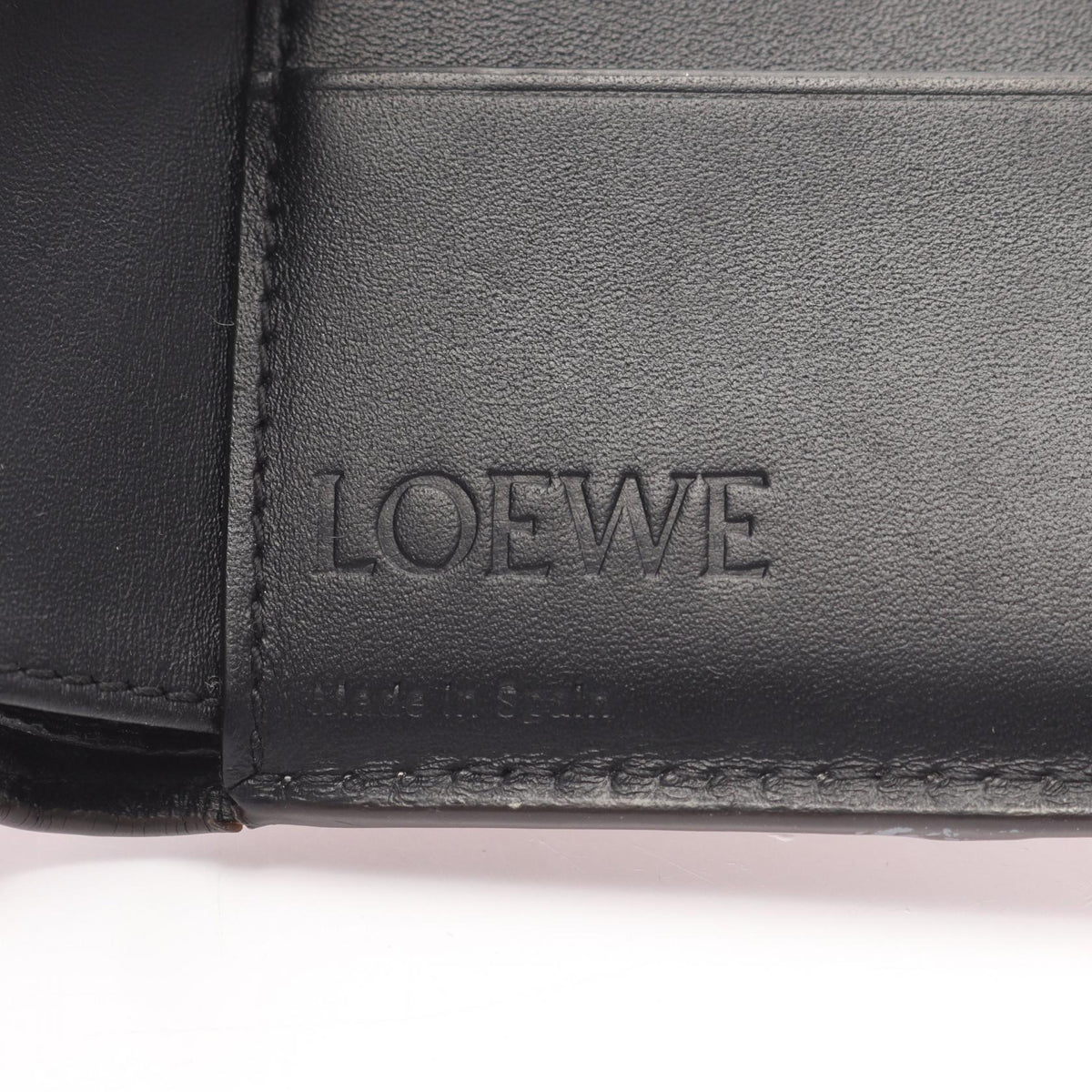 LOEWE Puzzle Bifold Bifoldpurse Brown leather 2101219625409
