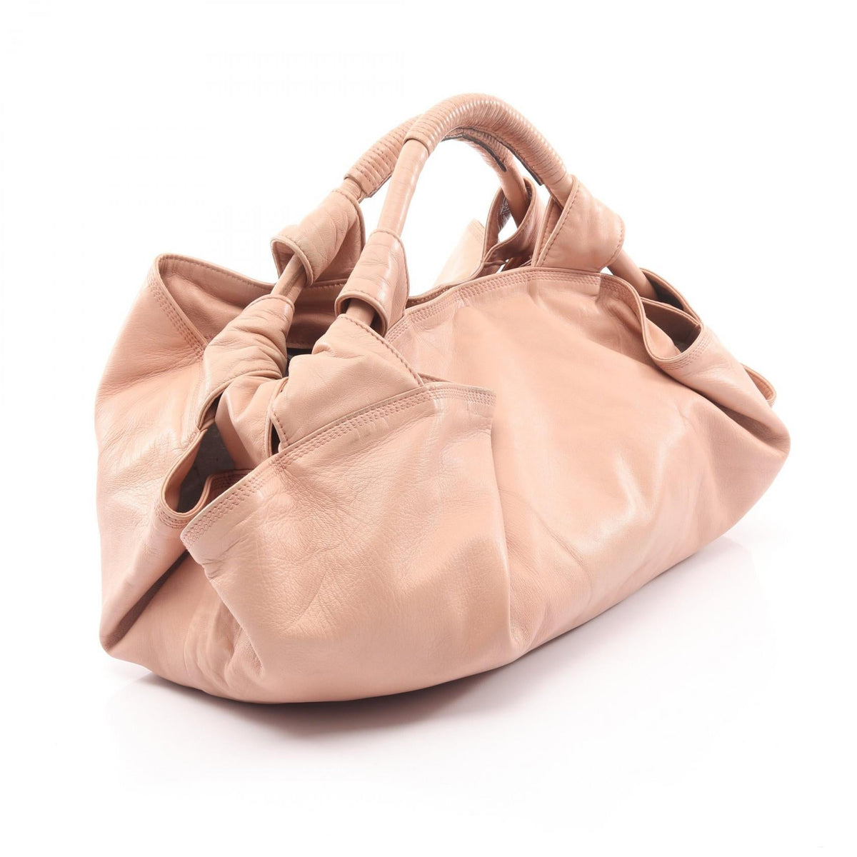 LOEWE Nappa Aire Handbag Pink leather 2104102485562
