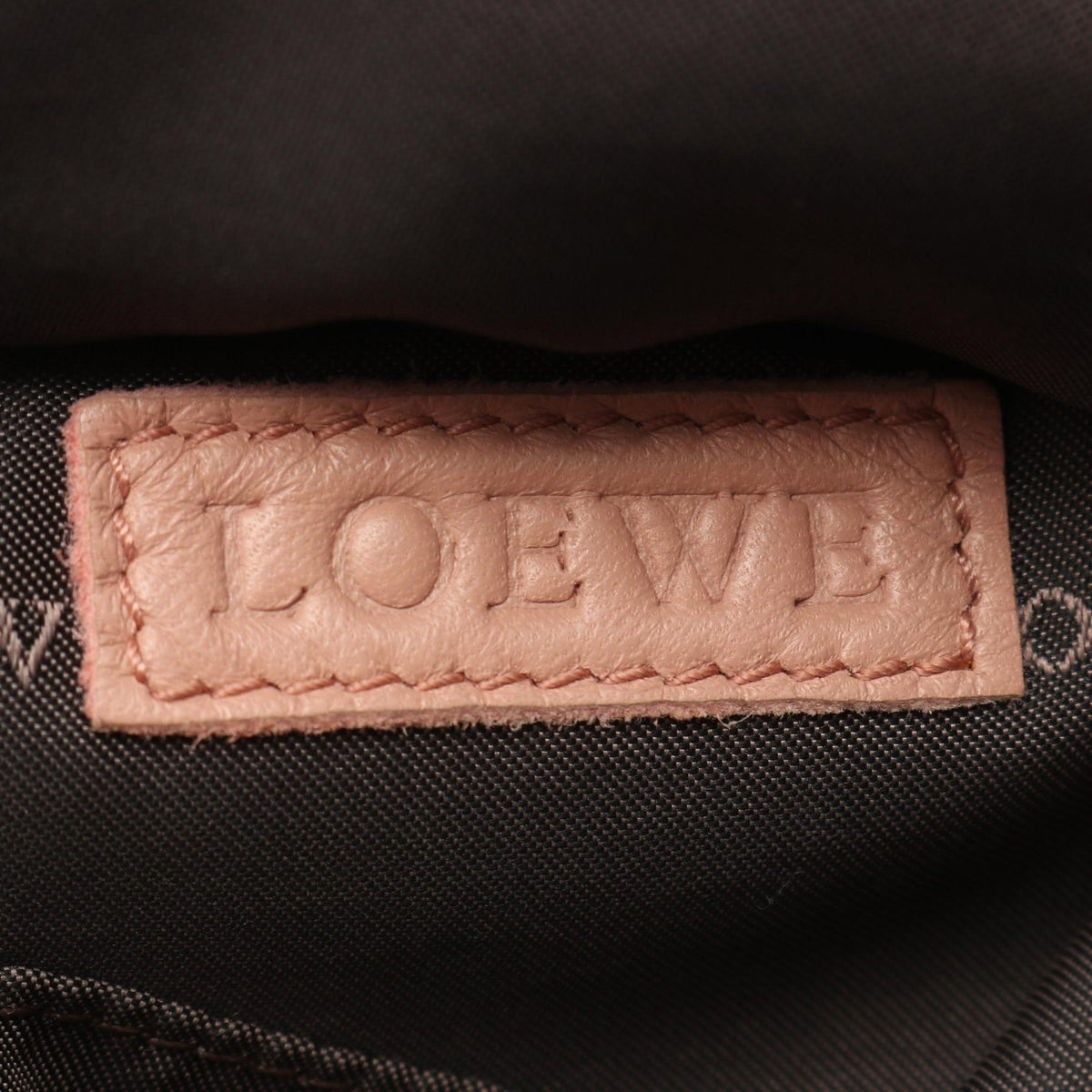 LOEWE Nappa Aire Handbag Pink leather 2104102485562