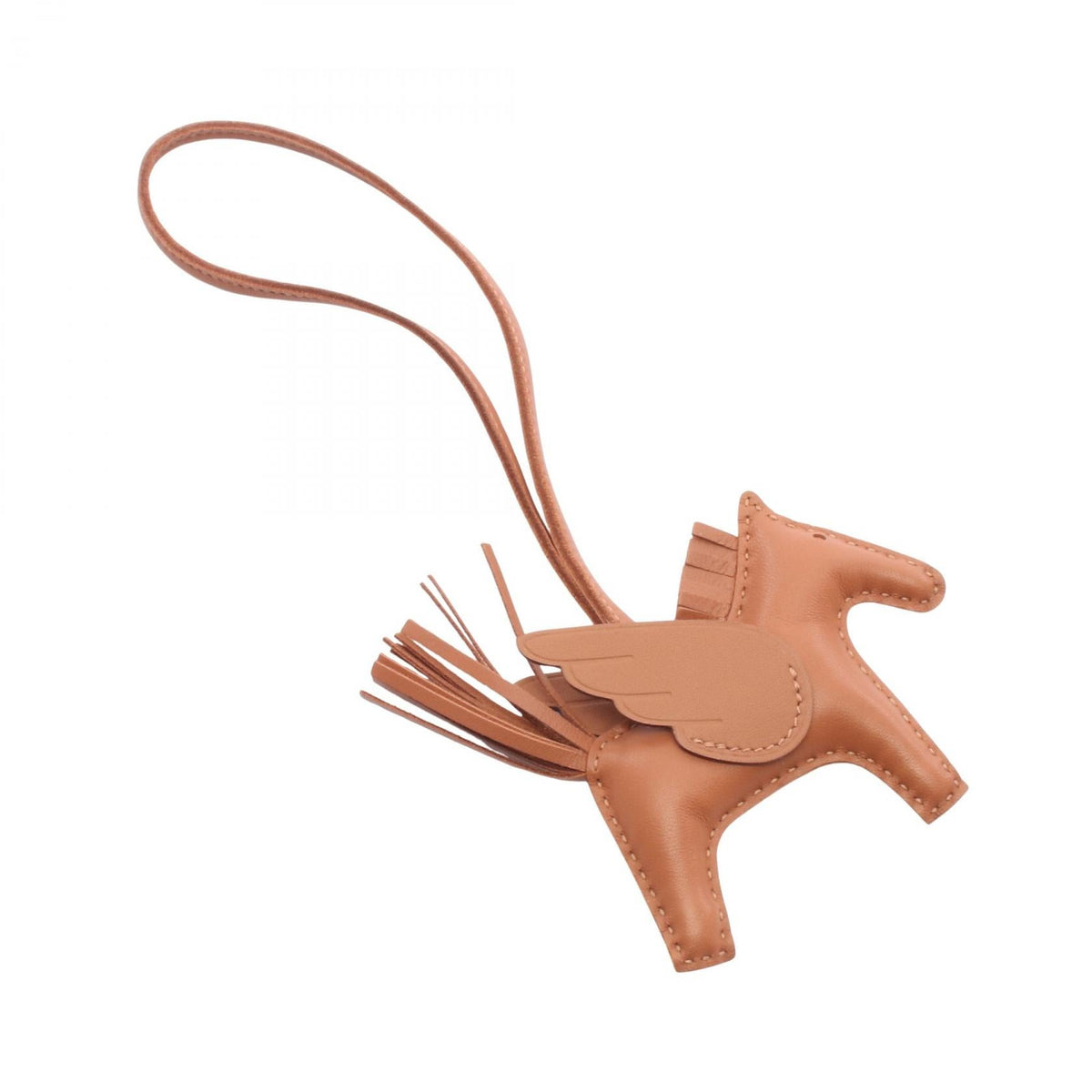 HERMES Rodeo Pegasus PM Gold charm Brown Agneau milo Other Agneau milo / Swift leather 2118300092279