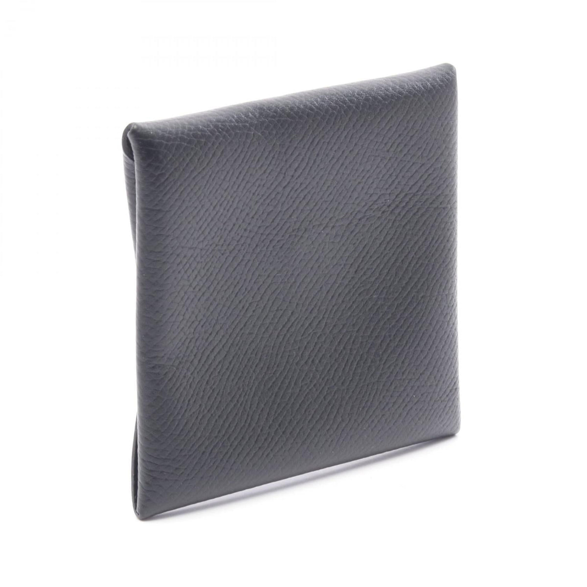 HERMES Bastia coin purse Black Epsom leather Epsom 2120300052870