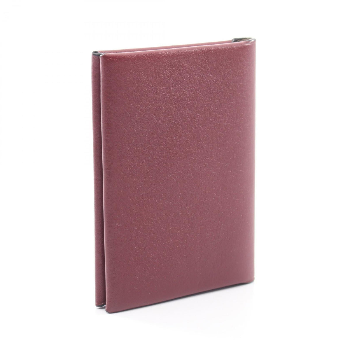 LOEWE anagram Card Case Bordeaux leather 2101219956114