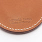 HERMES Apple AirTag Hermes AirTag Gold Jaune dor charm Brown/Yellow Vaux Swift leather leather 2104102511988
