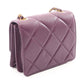 CHANEL Purple Mini Matelasse Lambskin (sheep leather) AS3391 2106800626308