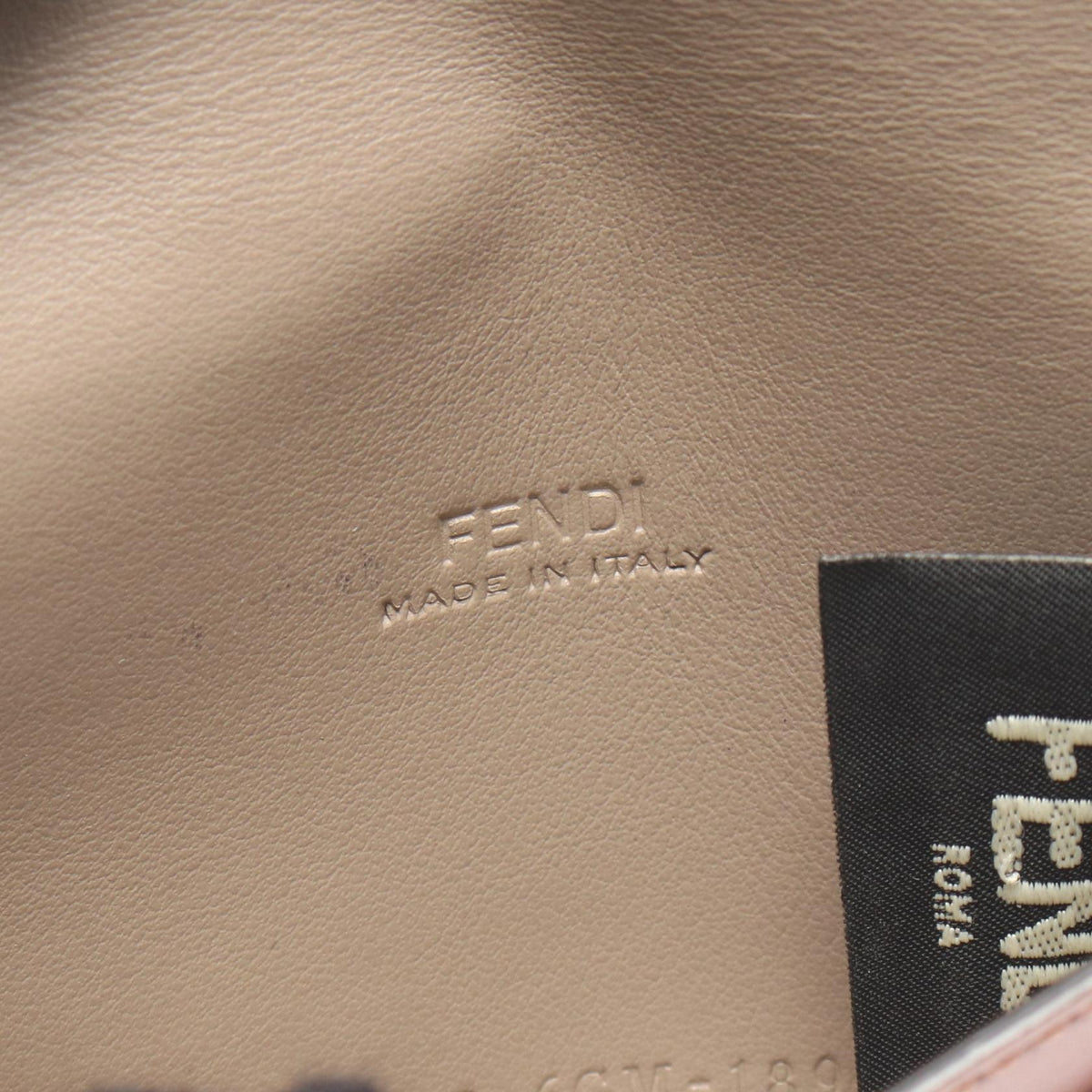 FENDI By the way Card Case Pink leather 8M0217 2101219759784