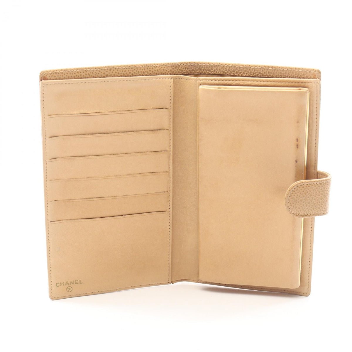 CHANEL Beige COCO Mark Grained Calfskin leather 2101220103750