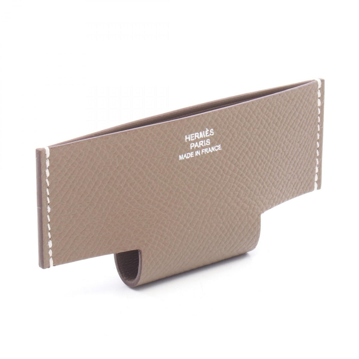 HERMES H Pocket Card Case Gray Epsom Other Epsom 2104102532273