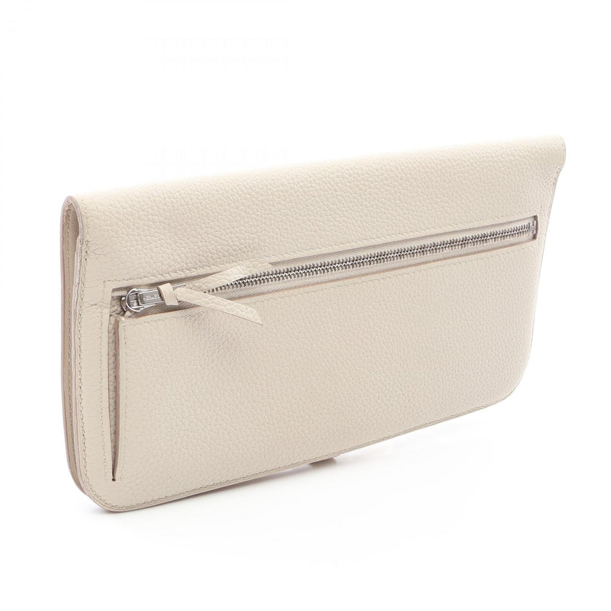 HERMES Dogon Long Beton BifoldpurseBeton Beton Beige Togo leather leather 2100301253346