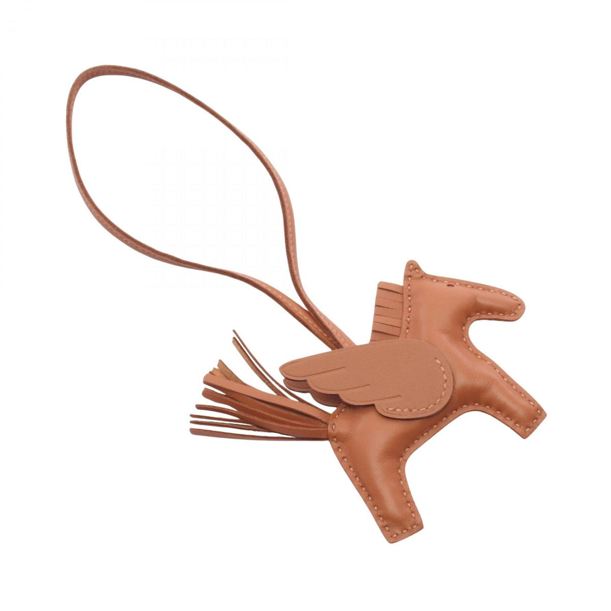 HERMES Rodeo Pegasus PM Gold charm Brown Agneau milo Other Agneau milo / Swift leather 2118300093986