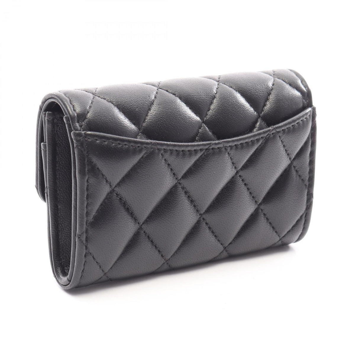 CHANEL Black Classic Flap Matelasse Lambskin (sheep leather) AP0214 2104102530552