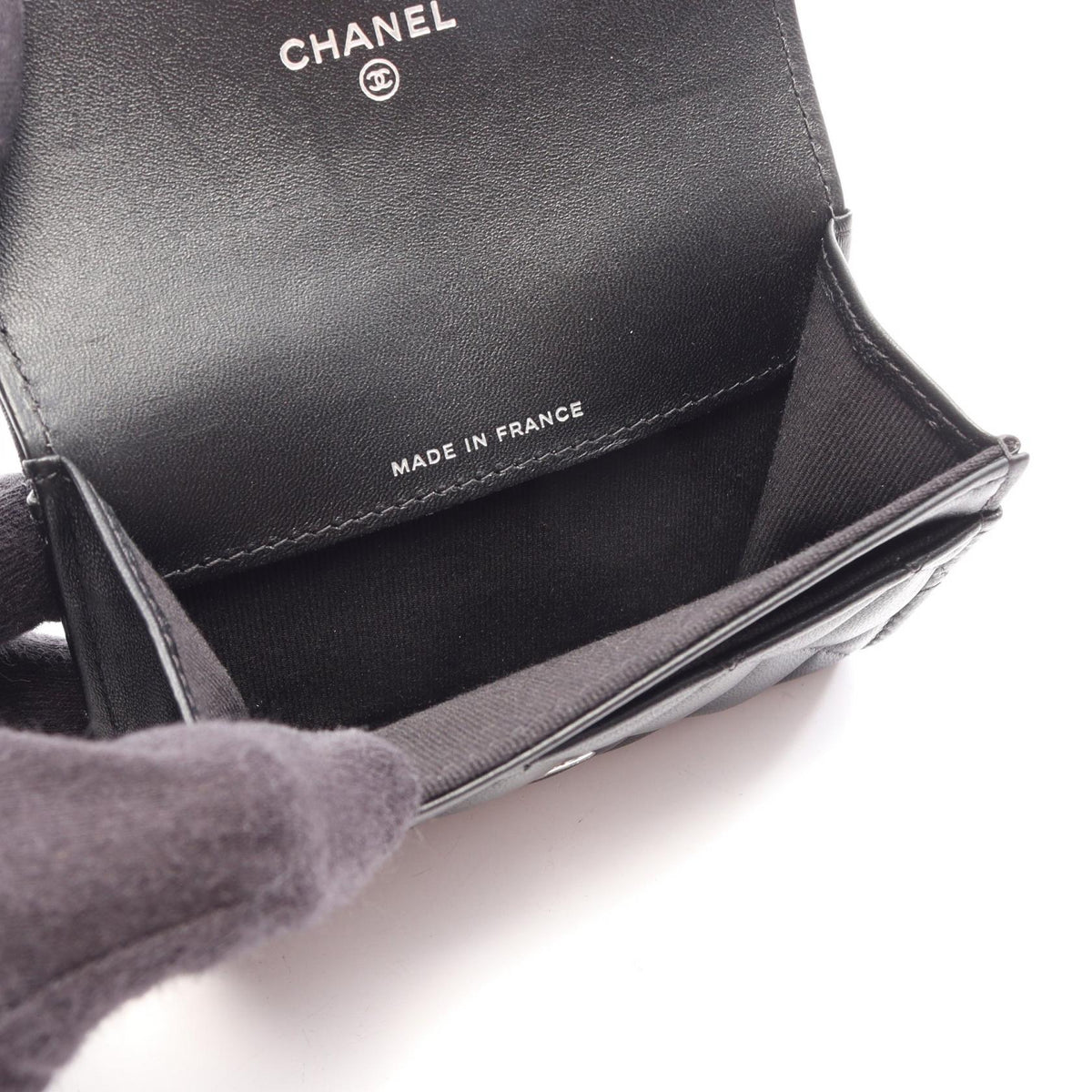 CHANEL Black Classic Flap Matelasse Lambskin (sheep leather) AP0214 2104102530552