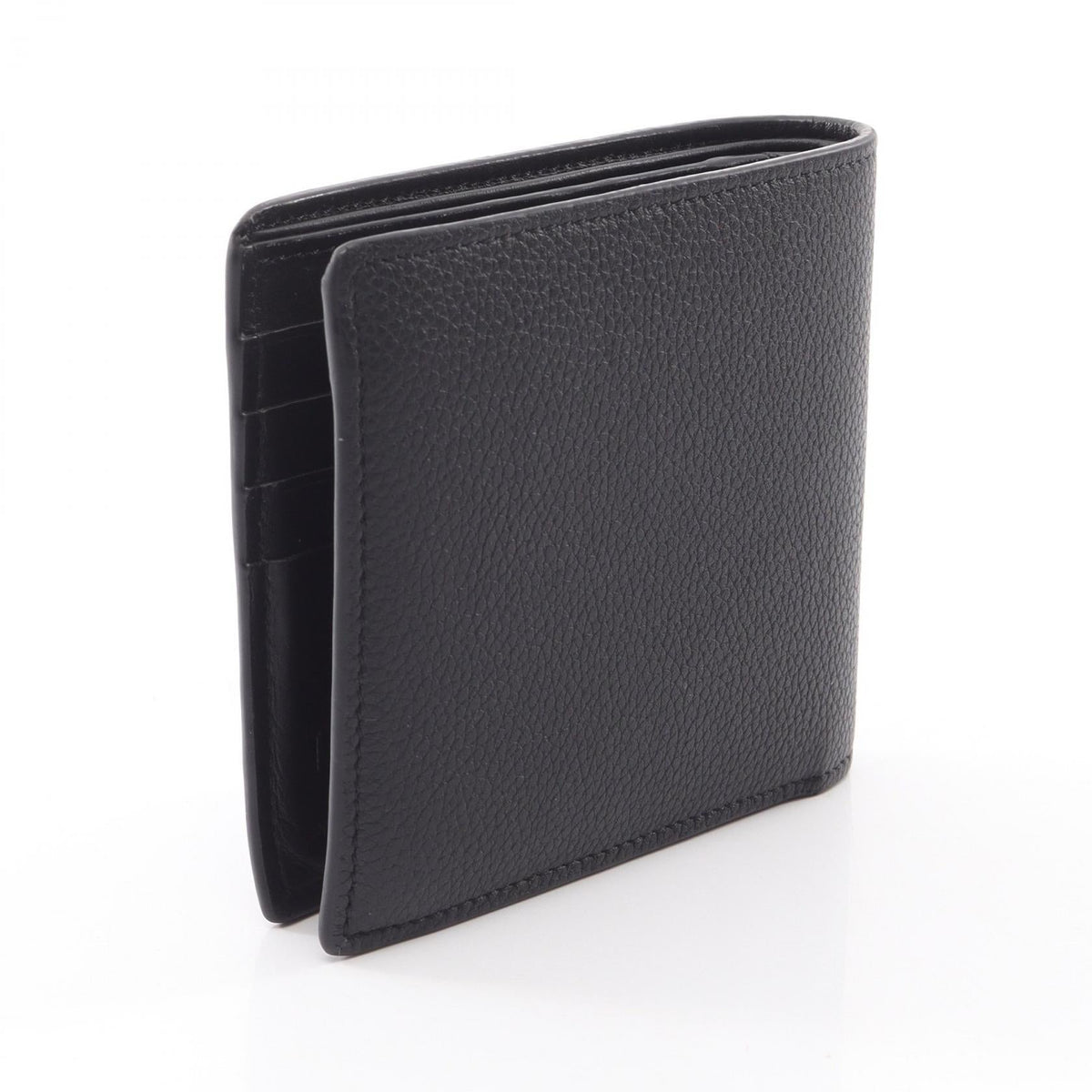 LOEWE anagram Bi-fold wallet Black leather 2118700090905