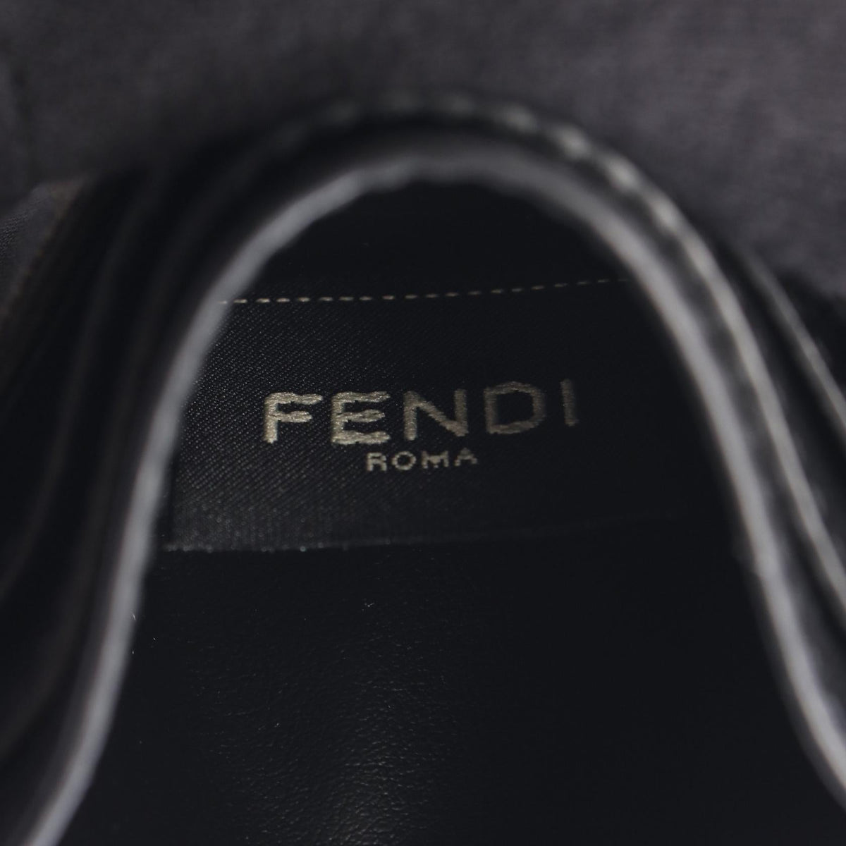 FENDI Zucca Card Case Brown/Black canvas leather 7M0164ALWKF0L3T 2101220066352