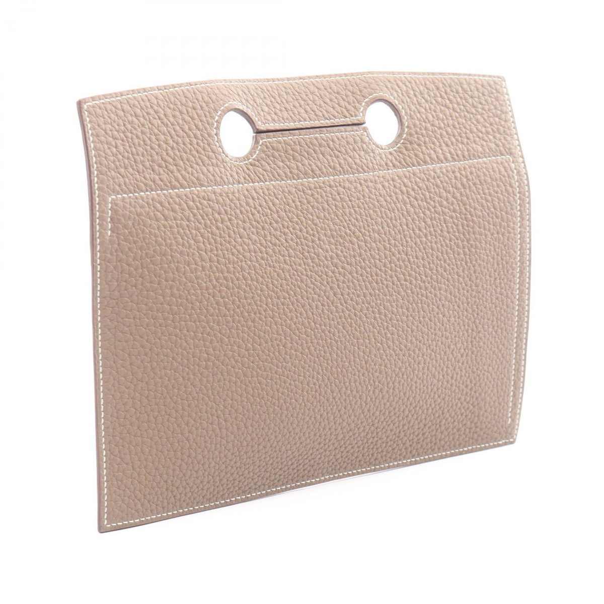 HERMES Back pocket PouchEtoupe Grey Etoupe Grey Gray Togo leather leather Togo leather 2104102529044