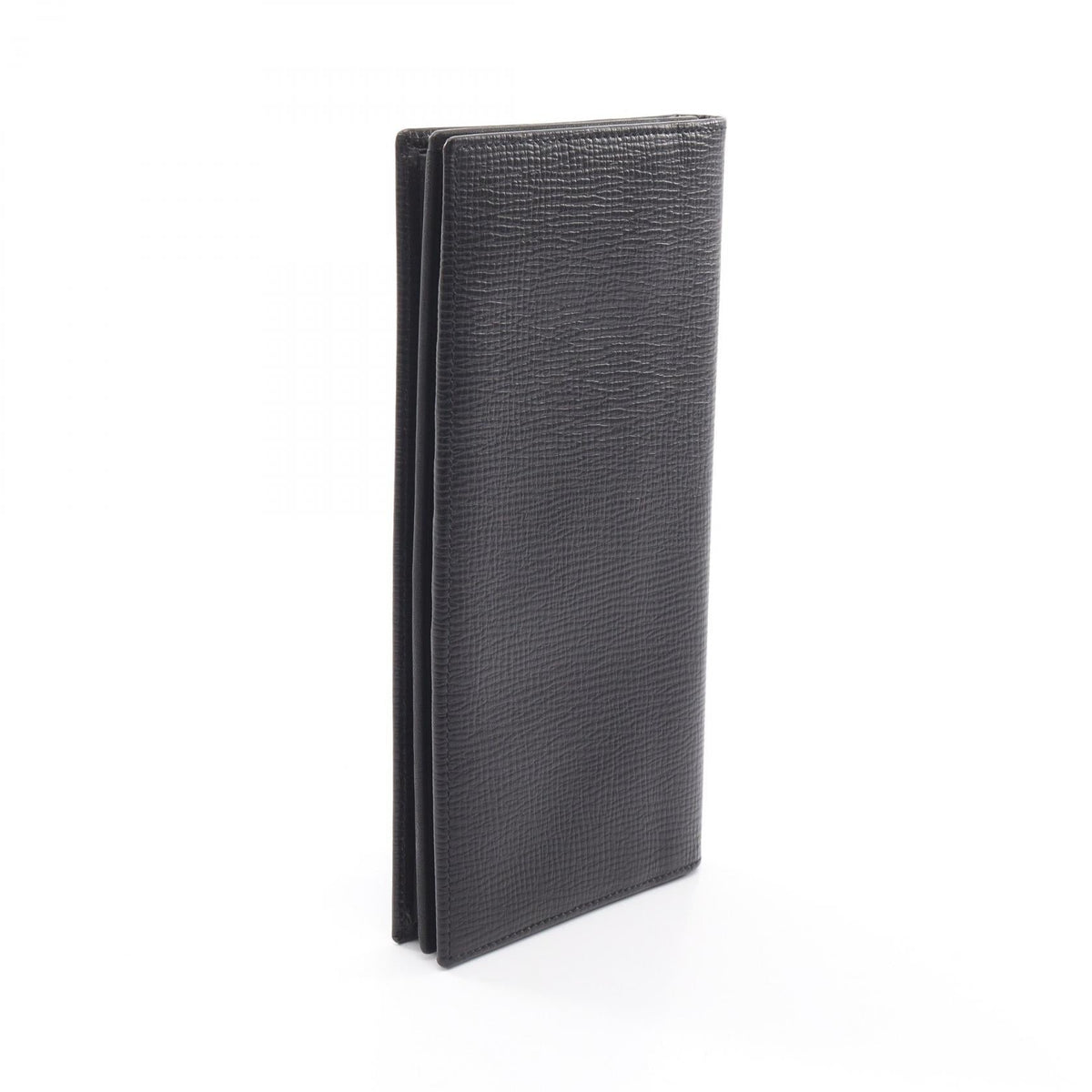 LOEWE anagram Bifoldpurse Black leather 2101220059491
