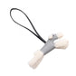 HERMES Buddy Charm Green Pantan charm Gray/Beige/Black Agneau milo Mouton Agneau milo 2118300093634