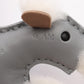 HERMES Buddy Charm Green Pantan charm Gray/Beige/Black Agneau milo Mouton Agneau milo 2118300093634