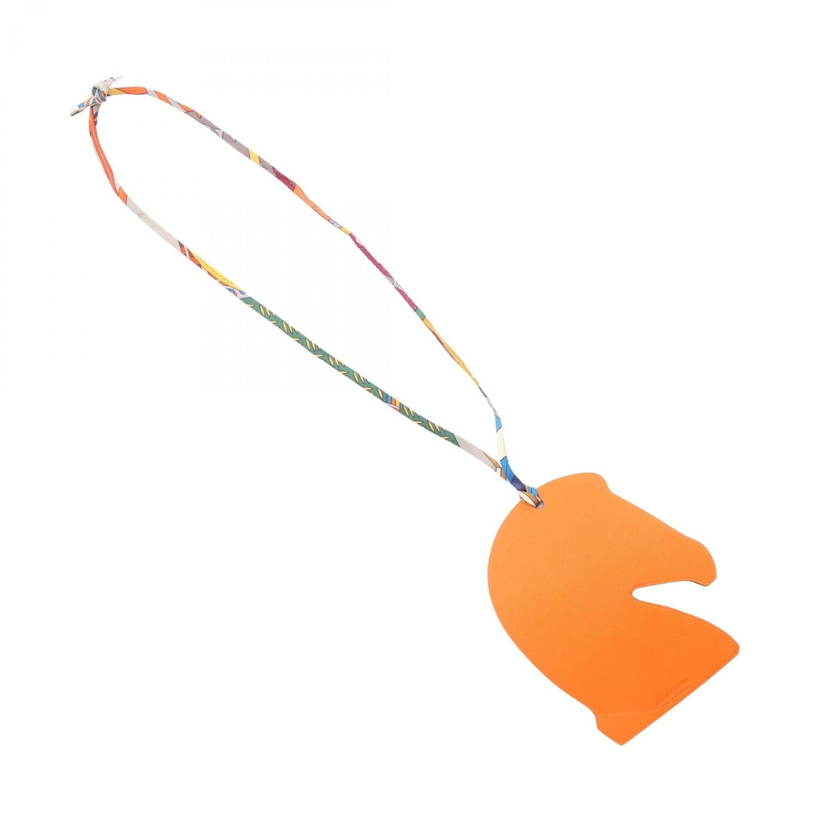 HERMES Samarkand Ornament Charm Rose Tyrien charmOrange Orange Pink/Orange Chevre Other Chevre 2104102524865