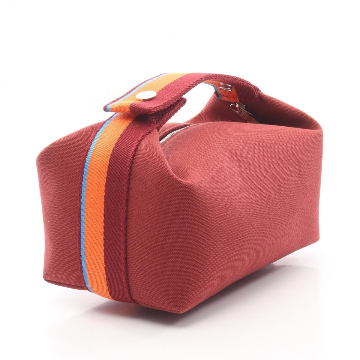 HERMES Bride a Brac PM H Pavilion Rouge H Handbag Brown/Multicolor canvas 2104102455343