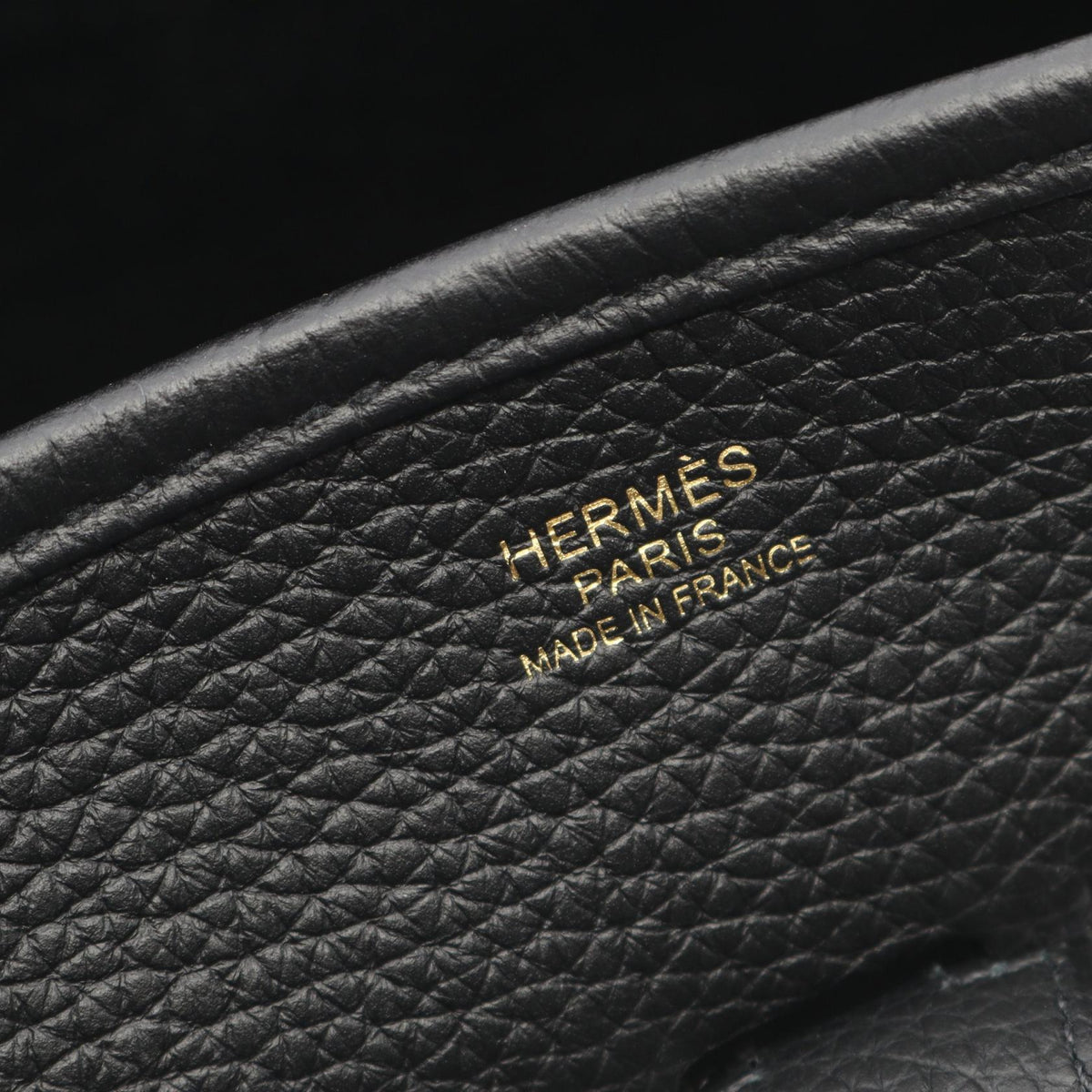 HERMES Evelyne 3 Troyes PM Shoulder Bag Black Taurillon Clemence Other Taurillon Clemence 2104102454193