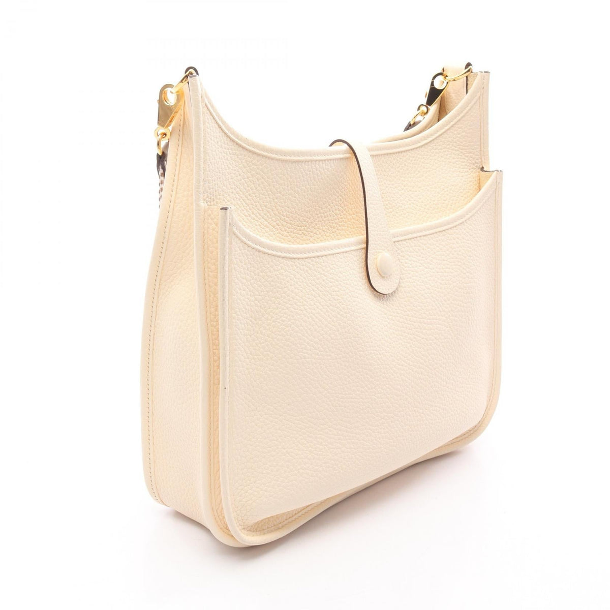 HERMES Evelyne 3 Troyes PM Shoulder BagNata Nata Beige Taurillon Clemence leather Taurillon Clemence 2107601114551