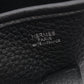HERMES Evelyne 3 Troyes PM Shoulder Bag Black Taurillon Clemence Other Taurillon Clemence 2107601113813