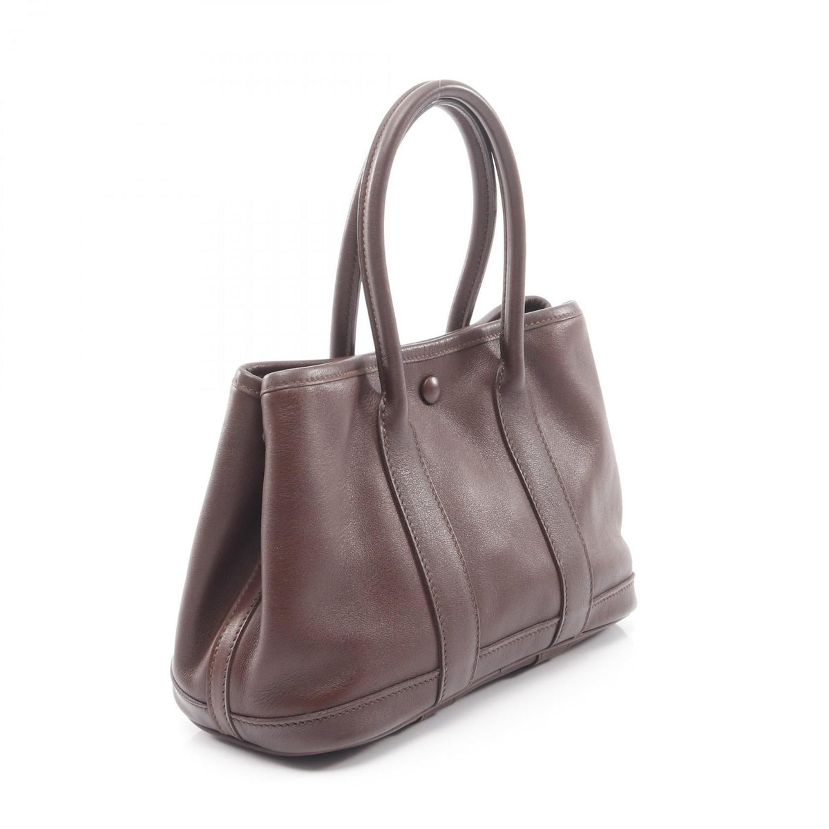 HERMES Garden party TTPM Tote Bag Brown Vaux Swift leather Other Vaux Swift leather 2101219324081