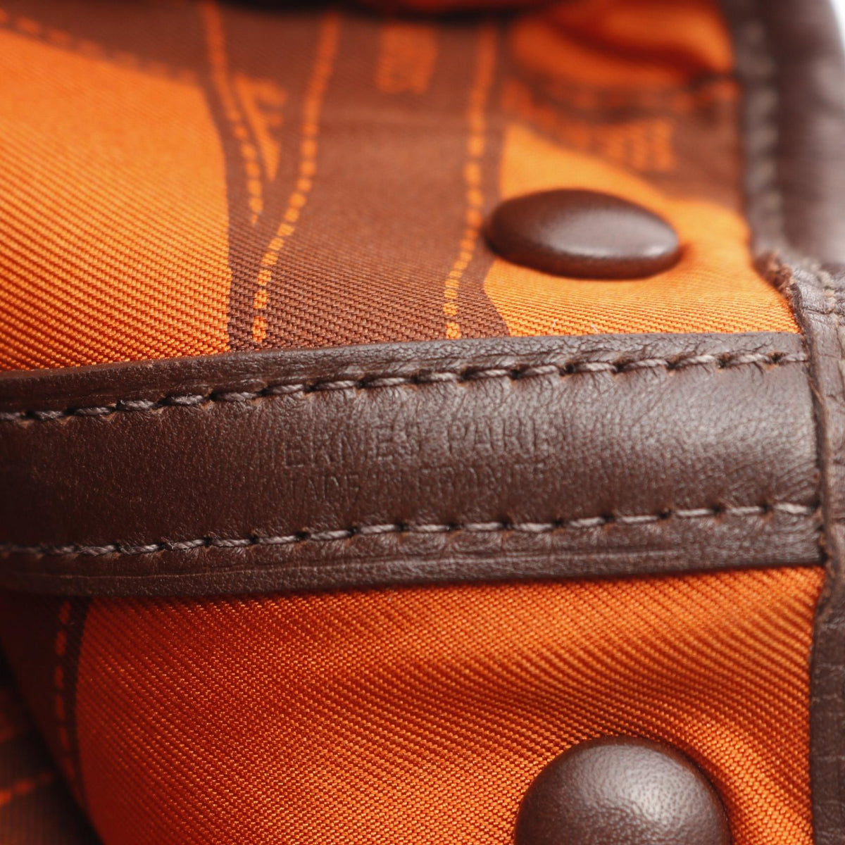 HERMES Garden party TTPM Tote Bag Brown Vaux Swift leather Other Vaux Swift leather 2101219324081
