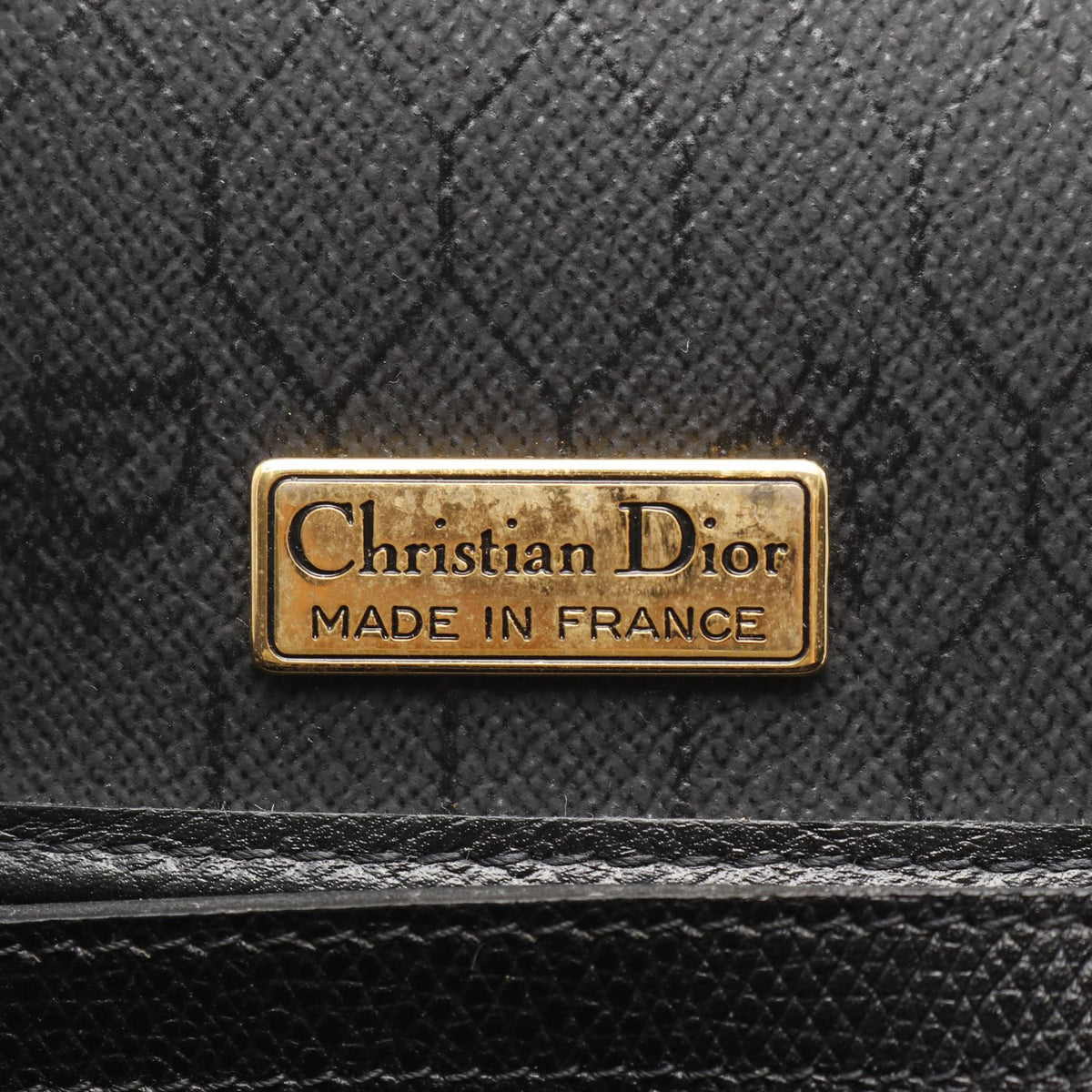 Dior Honeycomb Shoulder Bag Black leather 2101219262222