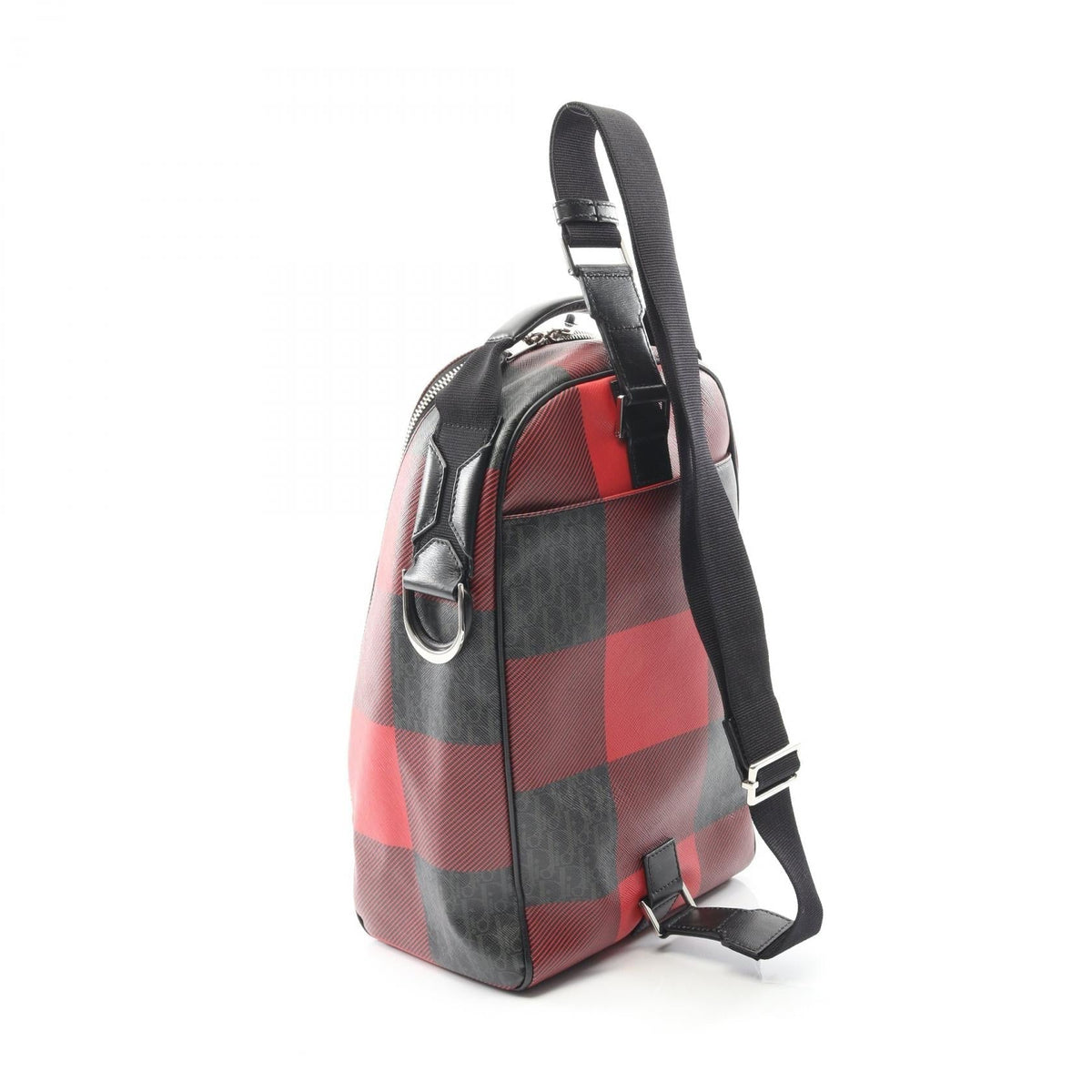 Dior Waist bag Body bag Red/Black PVC coated canvas leather 2101219188195