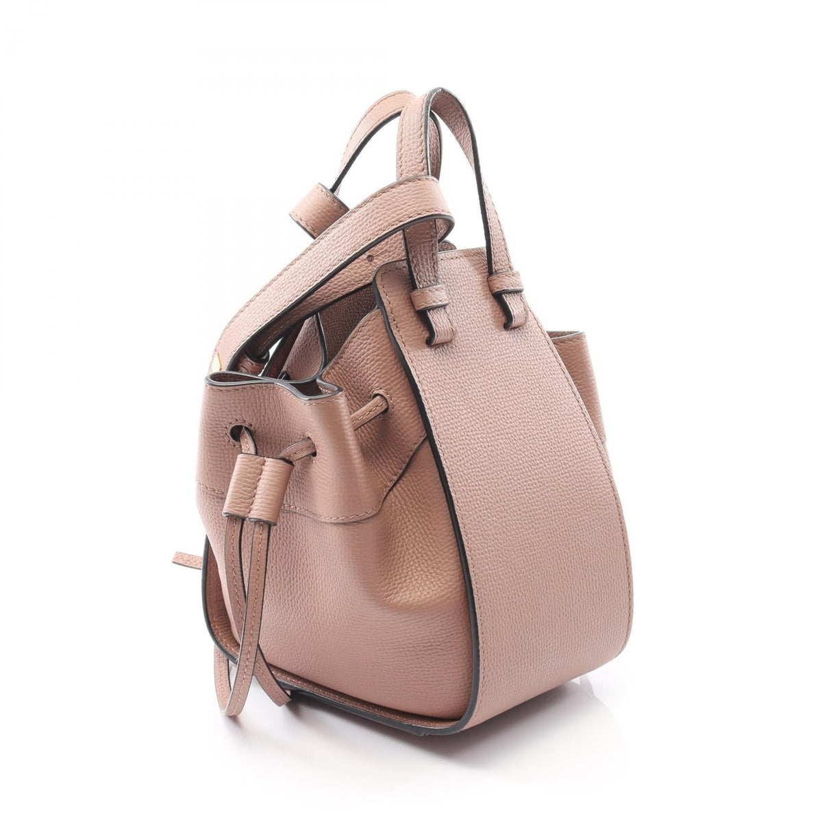 LOEWE mini hammock drawstring bag Handbag Pink leather A538V07X10 2107601099087