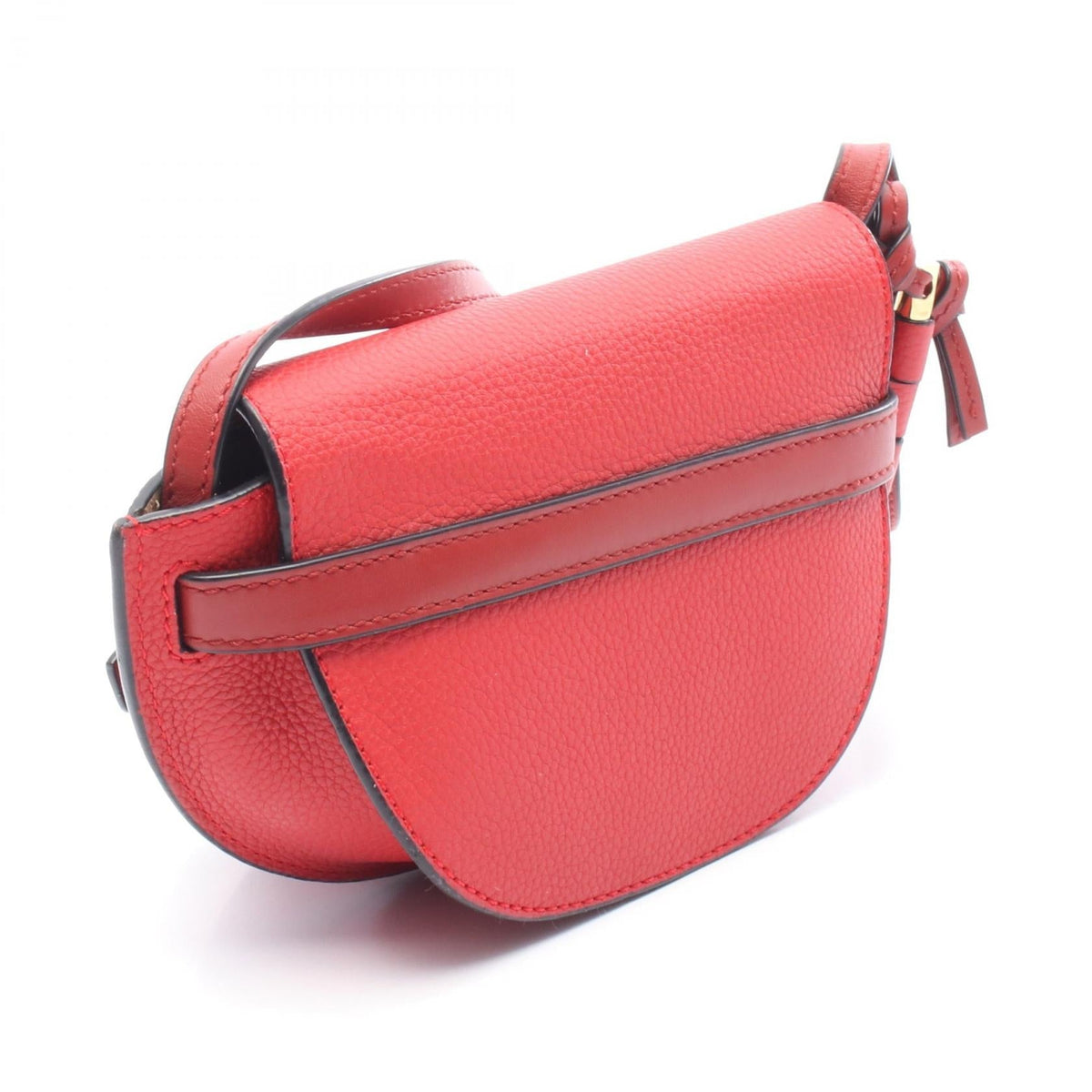 LOEWE gate bag mini Shoulder Bag Red leather 2101219152882