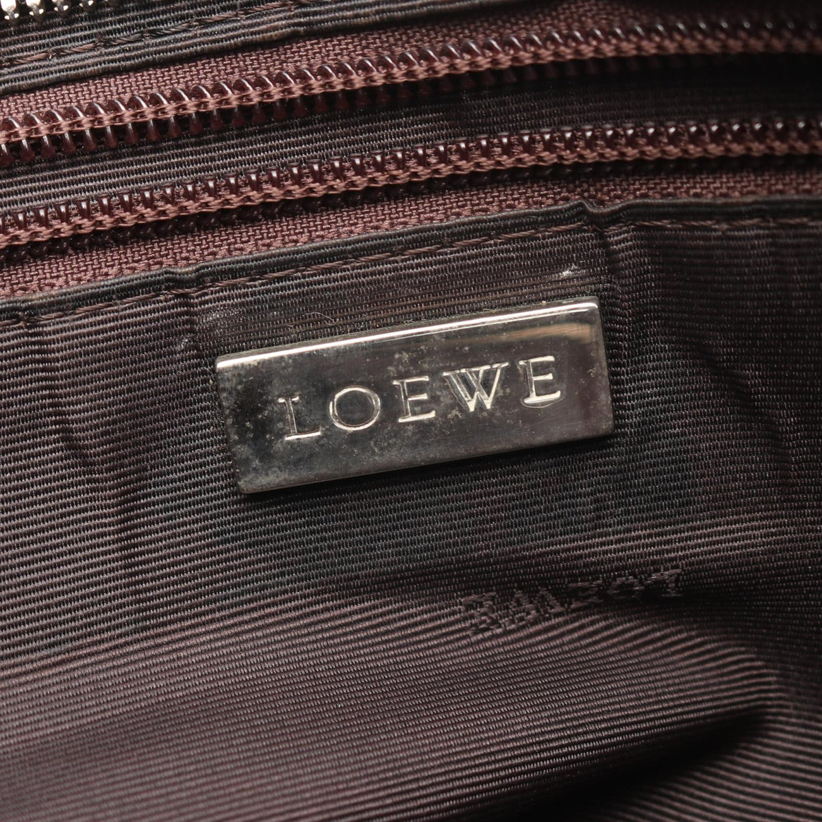 LOEWE Shoulder Bag Brown leather 2100301233249