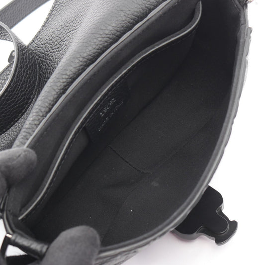 Dior SADDLE Messenger Mini Gravity Shoulder Bag Black leather 2ADCA435LLG H00N 2101219714202