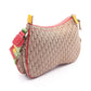 Dior Rasta Trotter Saddle Pocket Shoulder Bag Beige/Multicolor canvas�leather 2101219709581