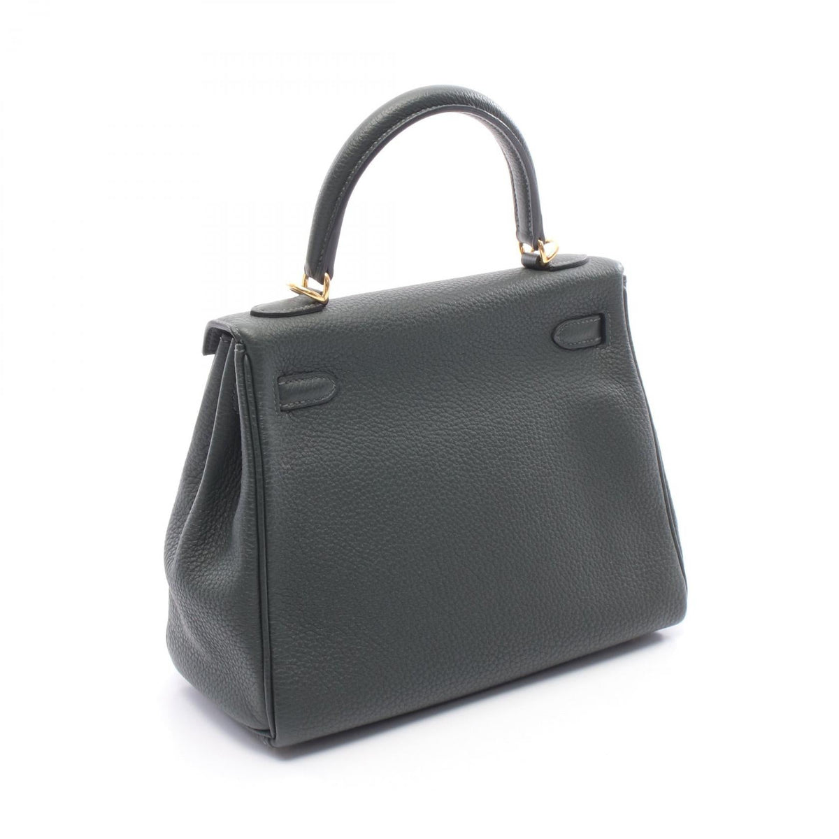 HERMES Kelly 25 HandbagVert anglais Vert anglais Green Togo leather leather Togo leather 2101219689593