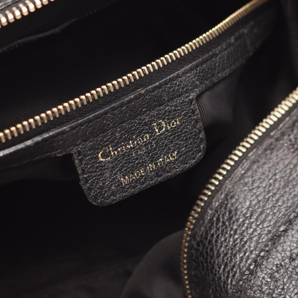 Dior Canage Tote Bag Black leather 2101219685632