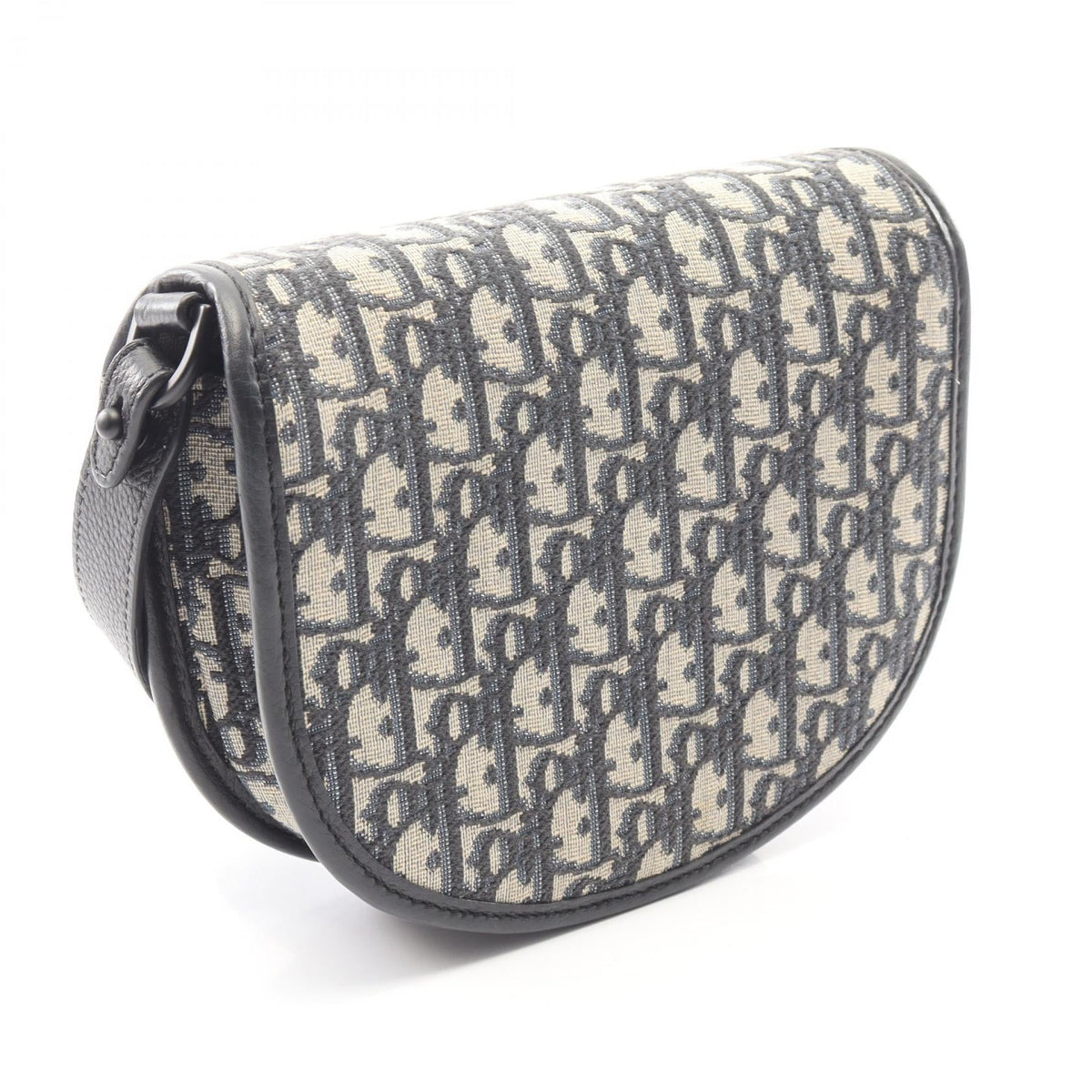 Dior GALLOP Gallop Mini Oblique Shoulder Bag Beige/Navy canvas�leather 2101219674926