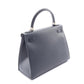 HERMES Kelly 28 (External Stitching, 2-Way) HandbagBlue indigo Blue indigo Navy Epsom leather Calfskin (cowhide) Epsom 2101219659220