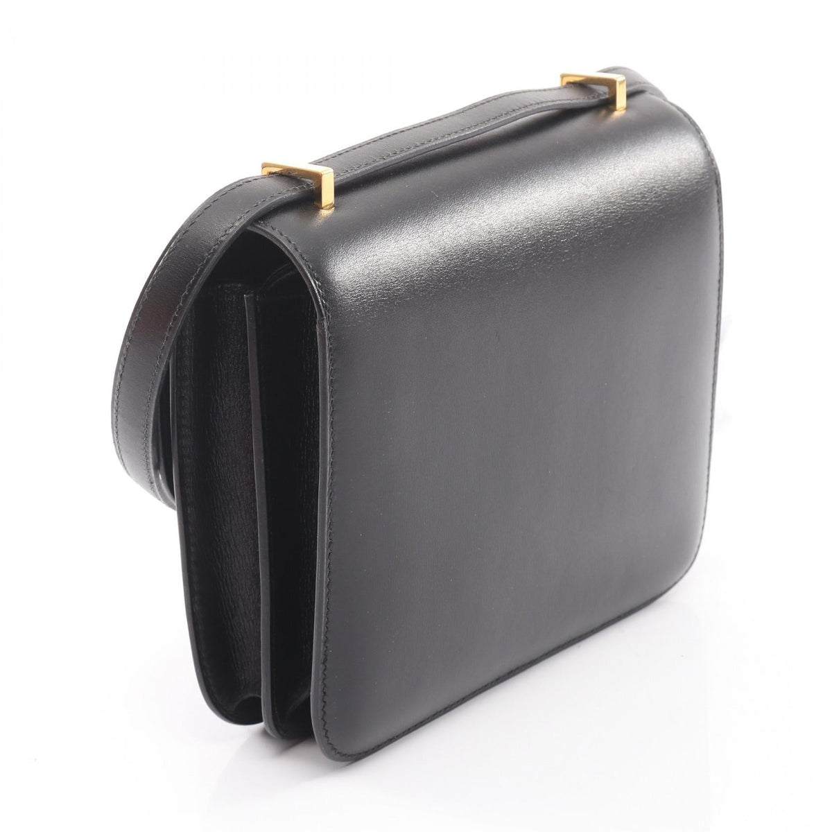 HERMES Constance 3 mini Shoulder Bag Black Box calf leather Calfskin (cowhide) 2101219652085