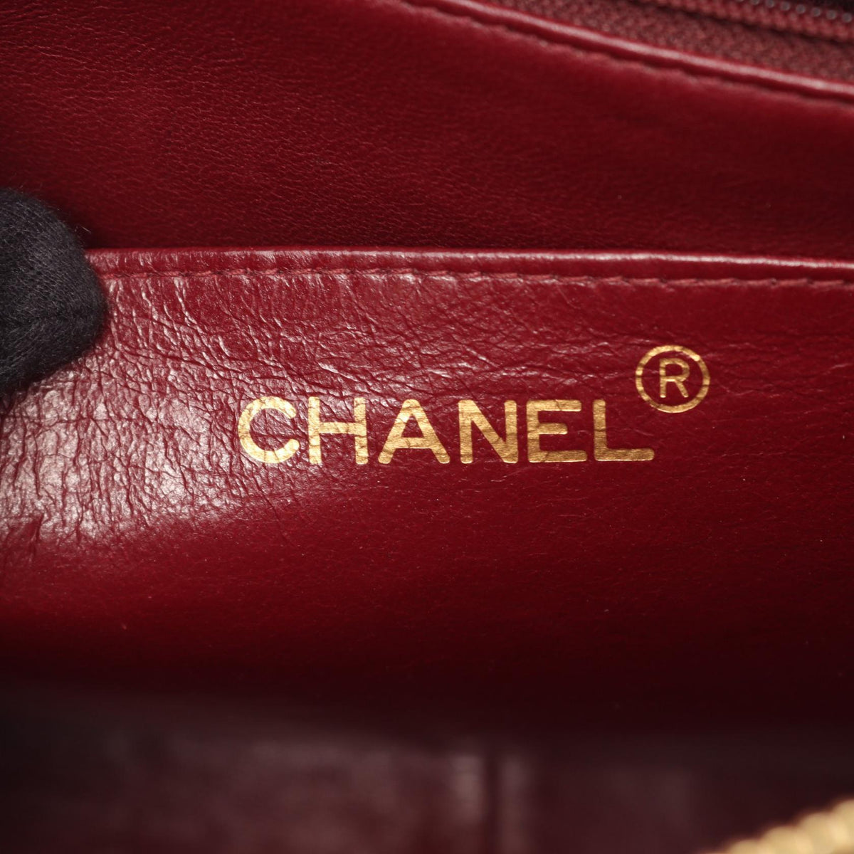 CHANEL Black Matelasse Lambskin (sheep leather) 2101219631103