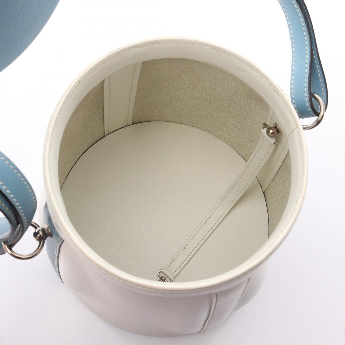 HERMES Firming PM Picolore Shoulder BagWhite White White/Blue/Blue jean Epsom leather Epsom 2101219629810